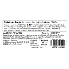 Cartofi cu marțipan Niederegger 100g