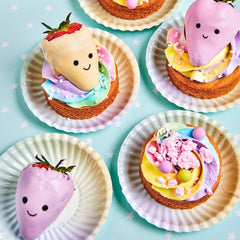 Funcakes Food Pen Gold: Pixuri colorante alimentare, vârf flexibil pentru linii groase și subțiri, pix comestibil pentru fursecuri, prăjituri, fondant și multe altele, ideal pentru personalizare, certificat Halal