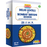 ASHOKA - Linte Delhi instant și Bombay Biryani - (1 x 250 g)