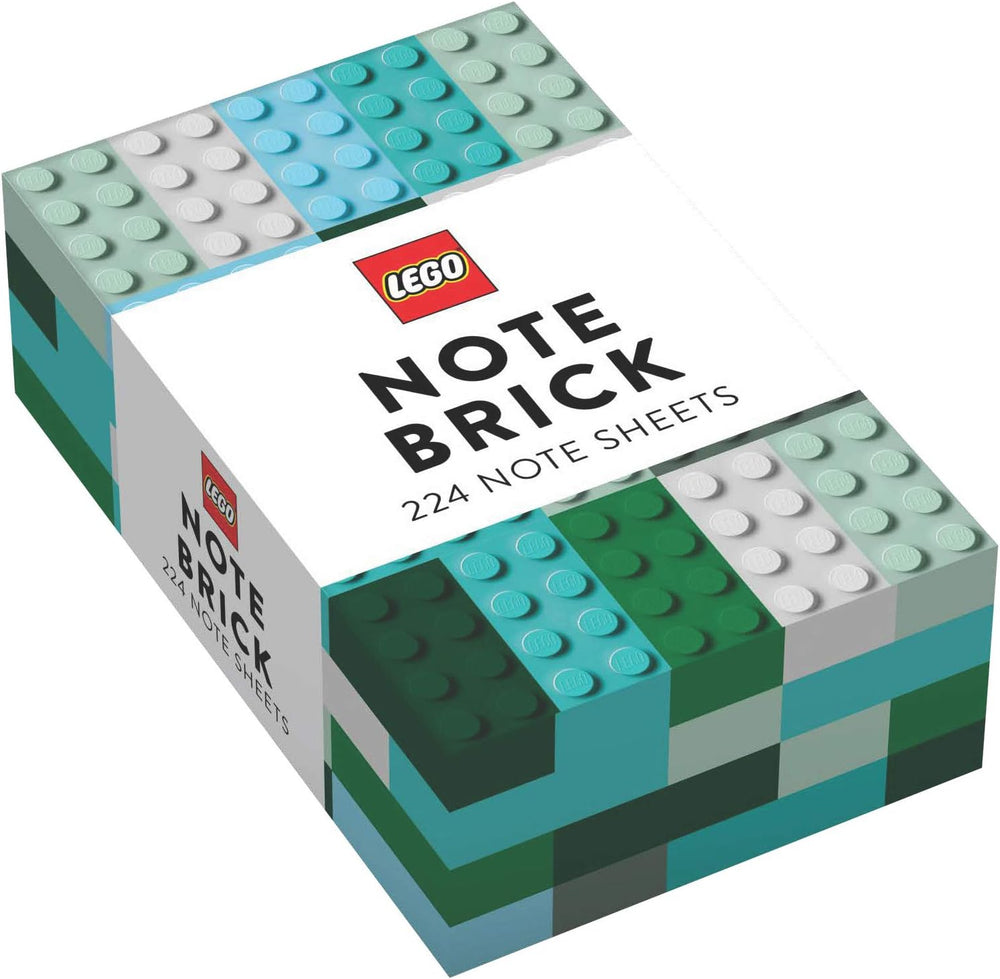 LEGO® Note Brick (Blue-Green): 224 Notes Sheets (LEGO x Chronicle Books)