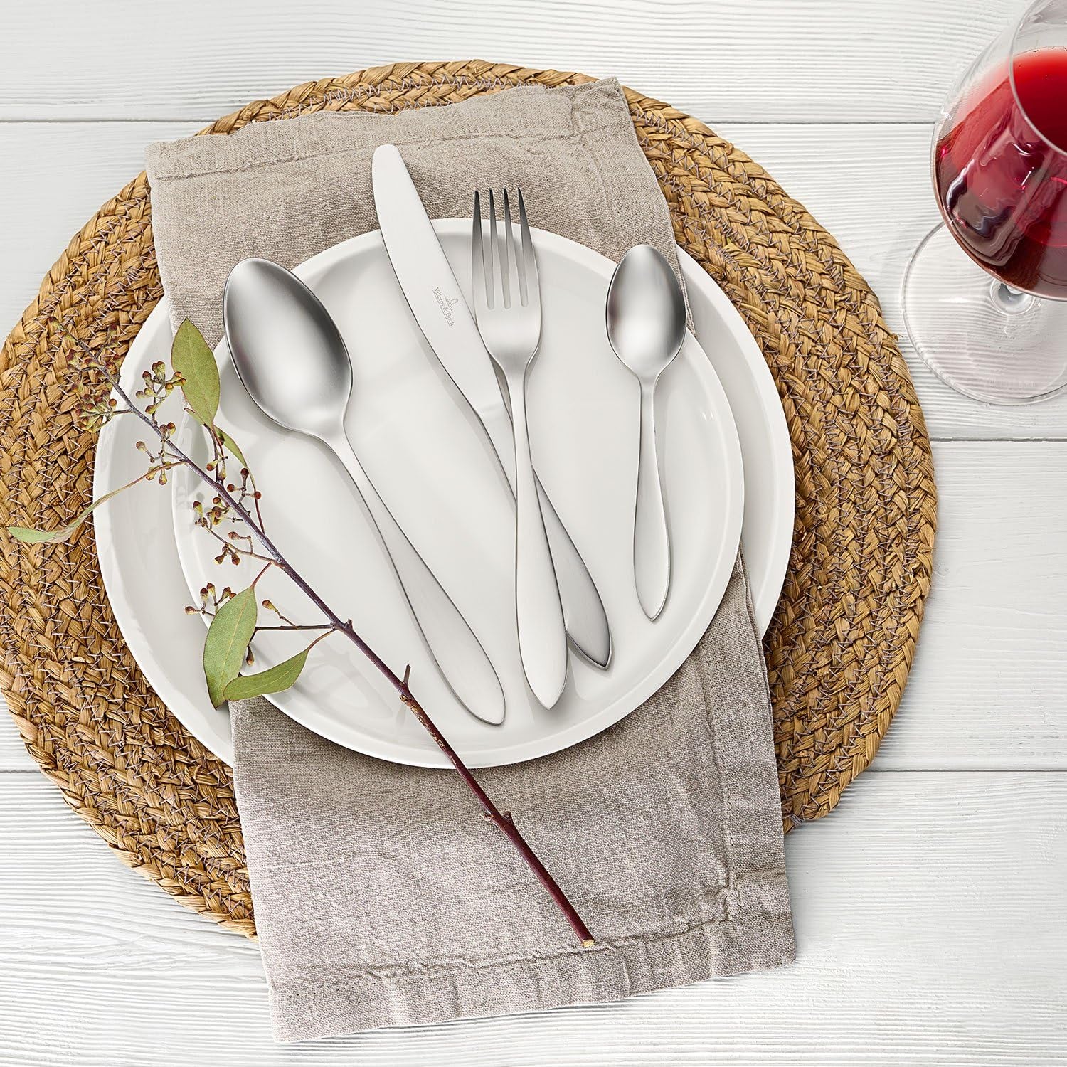 Villeroy And Boch Arthur Tacâmuri pentru 6 persoane, 24 piese, oțel inoxidabil Bucatarie Naty Shop