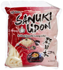 Tăiței Udon Miyako Sanuki, gătiți, pachet de 12 (12 x 200 g)
