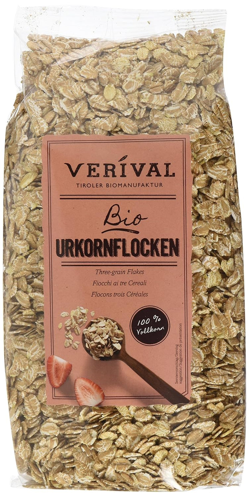 Fulgi de cereale antice Verival - organici, pachet de 6 (6 x 500 g)