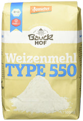 Făină de grâu Hof tip 550 Demeter, 1 kg