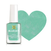 Oja pentru unghii Bluesky Kids - Turquoise Splash, Verde turcoaz. Oja ușor de decojit, non-toxică, pe bază de apă, fără planare, pentru copii, 5ml