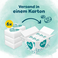 Scutece Pampers Harmony mărimea 4, 174 scutece, 9 kg-14 kg, protecție delicată a pielii cu protecție 100% Pampers