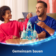 LEGO Ç€ Disney Frozen Palatul de iarnă al Elsei, set de construit și jucat pentru copii cu palat model și minifigurine ELSA și Anna, cadou pentru fete, băieți și fani ai filmului de la 6 ani 43244 Seturi de constructie Besuche den LEGO-Store