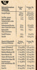 Cereale LION, Cereale de ciocolată cu caramel și 41% făină integrală, pachet 8 x 400 grame Cereale Naty Shop