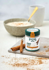 Fuchs Scorțișoară Cassia măcinată - Pentru aromatizarea produselor de patiserie, deserturilor sau ceaiurilor, 45 grame Condimente Naty Shop