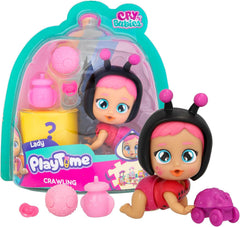 Cry Babies Playtime Day Care Lady, Puppenhaus Day Care Babies mit einem großen interaktiven Zubehör, sie weinen echte Tränen, Werden zufällig gesendet, für Kinder 4 bis 6 Jahre