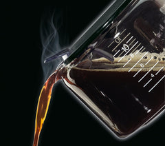 Espressor Braun KF 47 BK - Espressor cu filtru și carafă de sticlă pentru cafea clasică la filtru, cafea aromată datorită sistemului OptiBrew, sistem anti-picurare, oprire automată, negru