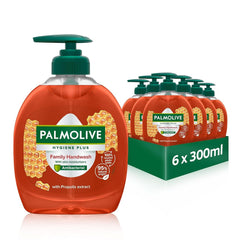 Palmolive, Săpun lichid pentru curățarea delicată a mâinilor, set 6 x 300 ml Duș și baie Naty Shop