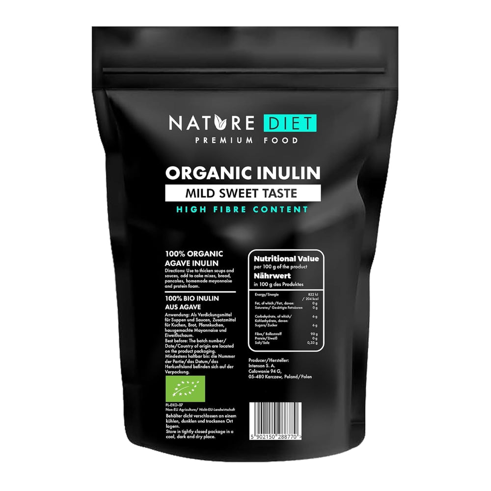 Nature Diet - Bio-Inulin 1 Kg | Aus Agave | Natürliches Präbiotikum Indulcitori Naty Shop Default Title