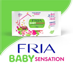 Baby Sensations cu capac, 72 de șervețele umede, șervețele demachiante pentru îngrijire personală, unisex, pentru copii