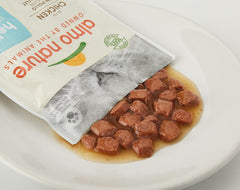 Almo Nature Functional Urinary Help - Hrană umedă pentru pisici adulte cu aromă de pește și pui - Susține sănătatea tractului urinar - 6 pliculețe a câte 70 g fiecare