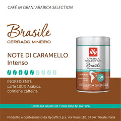 Boabe de cafea Illy Arabica Selection Brazil, 250 g