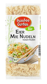 Tăiței cu ouă și mie organice din Bamboo Garden, 250g (Designul ambalajului poate varia)