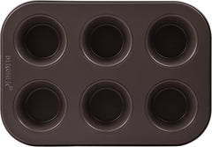 BERGNER BAKING LOVERS - Set Von 2 X 6 Cup Muffinformen - Kohlenstoffstahl Mit Ilag Essential, PFOA Frei, Leicht Zu Reinigen Matrite si tavi pentru copt Naty Shop