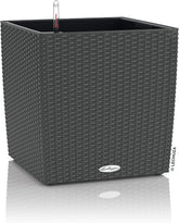 LECHUZA CUBE Cottage 30 granit 15372