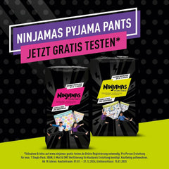 Pantaloni pijama Hearts, 10 Pantaloni de noapte absorbanți, 7 ani, 17Kg-30Kg Mama si Copilul Naty Shop