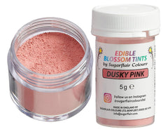 Pudră de colorant alimentar Sugarflair Blossom Tint Dusky Pink - Pudră de colorant alimentar pentru decoruri de tort, pastă de zahăr, fondant, glazură, ciocolată, cremă de unt, macarons și multe altele - 5G