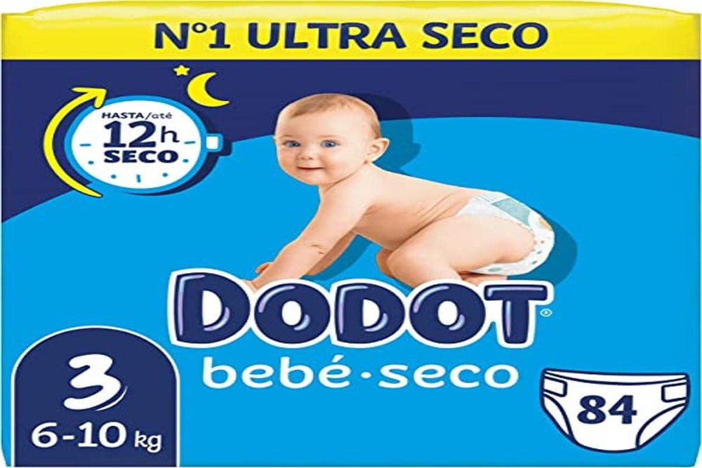 Scutece Bebé-Seco, mărimea 3, 6 kg - 10 kg, 84 scutece, uscare până la 12 ore