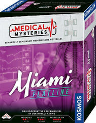 KOSMOS 684426 Medical Mysteries - Miami, joc de rol cooperativ cu cadru medical, Medical Crime Files, joc de societate pentru vârste de 16 ani și peste