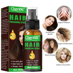 Creșterea părului, anti-căderea părului, spray de creștere a părului, căderea părului și tratamentul părului, pentru subțierea părului, promovează părul mai gros, mai plin și cu creștere mai rapidă, 60ml Ingrijirea parului Naty Shop