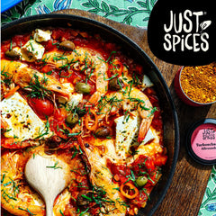 Just Spices Turbo Scharfer Allrounder I Mehr Wumms für jedes Gericht mit dreifach Chili I Gewürzdose, 61 g