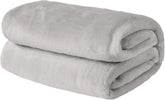 Cuvertură de pat Brentford's Ultra Soft Fleece, Silver Grey, Large Double - 150 X 200Cm Paturi si Cuverturi Besuche den Brentfords-Store Gri-argintiu 150 X 200 Cm