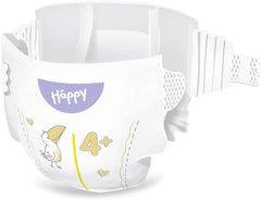 Scutece Bella Baby Happy Soft & Delicate mărime 4+ Maxi plus 9-15 kg HAPPY BOX 112 buc. Mama si Copilul Naty Shop