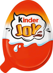 Kinder Joy pachet de 2 – O jumătate cu cremă delicioasă de lapte și cacao și biluțe crocante, iar cealaltă jumătate cu o surpriză grozavă – ciocolată de Paște, dulciuri de Paște – cadou de Paște – 40g