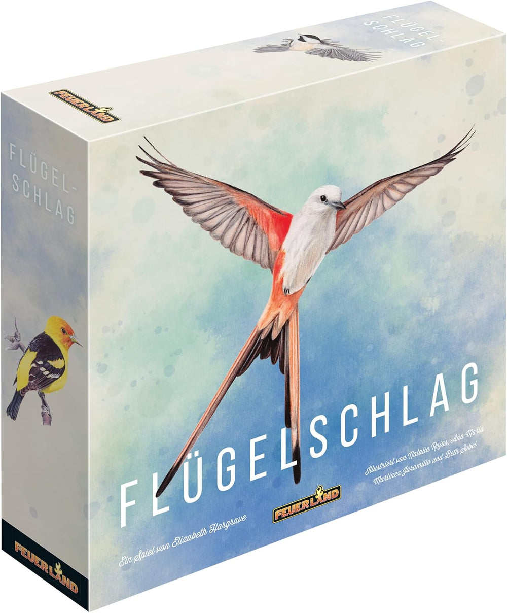 Feuerland Spiele 104-146-901 63558 Wingspan Board Game German Edition - Kennerspiel des Jahres 2019 (Premiul criticii)