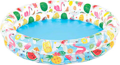 Intex 59421NP - Piscină gonflabilă Just So Fruity, vinil, multicoloră, 122x25 cm