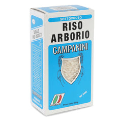 Risera Campanini Orez Risotto 500 g – Orez Risotto din Italia, Orez Riso Arborio, Risotto cremos