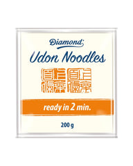 Tăiței Udon DIAMOND, preparare rapidă și ușoară, vegetarieni, vegani - 1 x 200 g