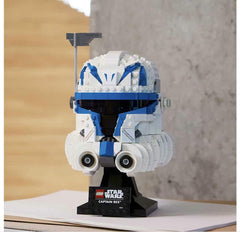 LEGO 75349 Star Wars Captain Rex Helmet Set, modelul Clone Wars de colecționat pentru adulți, seria 2023, piesă suvenir și idee de cadou Seturi de constructie Besuche den LEGO-Store