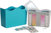 Tester de apă BAYROL pH/CI pentru piscine - Tester de apă pentru piscine - Valoare pH și clor liber - 2 x 20 tablete reactive, fiecare cu fenol roșu și DPD nr. 1 - Test de apă, pH-metru