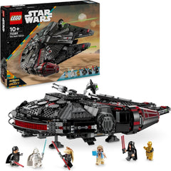 LEGO Star Wars Dark Millennium Falcon, Set navă stelară, Jucărie de construcție pentru copii, Cadou aniversar pentru băieți, fete și fani, Jucărie de aventură 75389 Seturi de constructie Besuche den LEGO-Store Titlu implicit