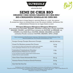 - Semințe de chia organice 3 kg - Semințe de ulei brut organice, sursă de proteine și fibre, natural fără gluten, ideale pentru salate sau produse de cuptor îmbogățite, ambalaj convenabil