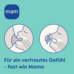 Suzetă MAM Comfort | 0-3 luni | Suzetă pentru prematuri și nou-născuți | Suzetă potrivită pentru alăptare | Extra mică și ușoară | Extra moale | 100% silicon | Roz/Bej | Pachet de 2