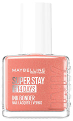 Oja Maybelline New York Super Stay Ink Bonder 019 Golden Brown – ojă de lungă durată pentru unghii puternice și culoare intensă, 12,3 ml