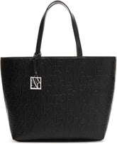 Armani Exchange Women's Liz - Open Medium Shopping handbag, Negru (Nero Black), 28x11x40 cm (L x A D) EU Genti Femei Naty Shop Titlu implicit