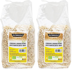 - Bio Buchweizen geschält 5 Kg - Rohgetreide, nicht wärmebehandelt, aus biologischem Anbau, Convenience-Paket