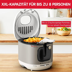 Friteuză AM4800 Mega 2Kg, friteuză cu ulei, filtru miros, 1800 W Electrocasnice Naty Shop