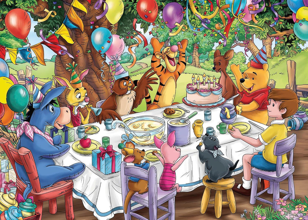 Ravensburger Puzzle 12000385 - Winnie the Pooh - puzzle jigsaw Disney de 1000 de piese pentru adulți și copii de peste 14 ani Puzzle Naty Shop Design nou