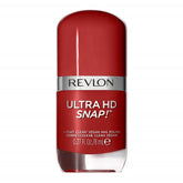 Oja Revlon Ultra HD Snap, formulă vegană de lungă durată, uscare rapidă și acoperire completă într-un singur strat, culoare (8 ml), roșu și negru (014), unisex
