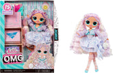 L.O.L. Surpriză! OMG Fashion Doll Pearla cu 15 surprize - păpușă cu modă și accesorii în stil sirenă - pentru copii de la 4 ani Papusi Naty Shop Perla