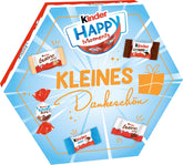 kinder Happy Moments Mini Mix – Cadou de Ziua Îndrăgostiților pentru el și ea – Pentru socializare și împărtășire cu prietenii și familia – 161 g