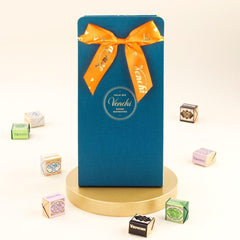 Venchi – Colecția Murrine – Cutie cadou cu ciocolate Cremino asortate, 407 g – Cu alune de pădure IGP Piemont – Idee de cadou – Fără gluten